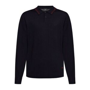 Ps Paul Smith Men High Neck Polo With Zip